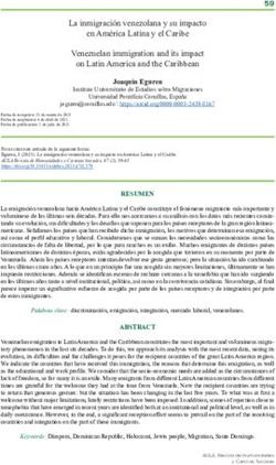 La inmigración venezolana y su impacto en América Latina y el Caribe