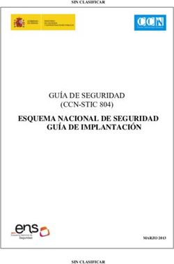 GUÍA DE SEGURIDAD CCN STIC 804 ESQUEMA NACIONAL DE SEGURIDAD GUÍA