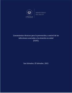 IAAS Lineamientos técnicos para la prevención y control de las