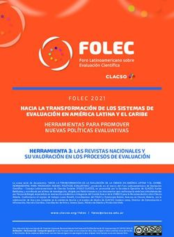 HACIA LA TRANSFORMACIÓN DE LOS SISTEMAS DE EVALUACIÓN EN AMÉRICA LATINA