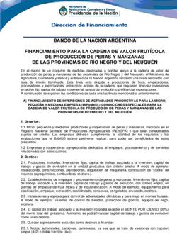 Banco De La Naci N Argentina Financiamiento Para La Cadena De Valor