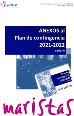 ANEXOS Al Plan De Contingencia 2021 2022 Covid 19 Colegio