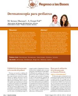 Dermatoscopia para pediatras M Serrano Manzano A Estapé Fiol