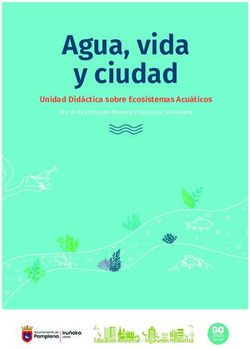 Agua Vida Y Ciudad Unidad Did Ctica Sobre Ecosistemas Acu Ticos Y