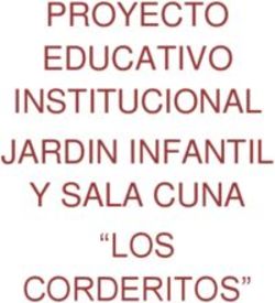 Proyecto Educativo Institucional Jardin Infantil Y Sala Cuna Los