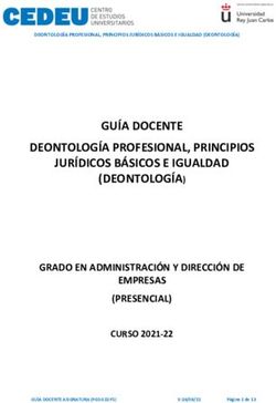 GUÍA DOCENTE DEONTOLOGÍA PROFESIONAL PRINCIPIOS JURÍDICOS BÁSICOS E