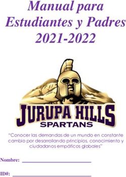 Manual Para Estudiantes Y Padres 2021 2022 ID Nombre Fontana