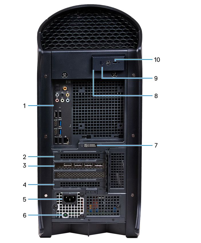 Alienware Aurora Ryzen Edition R14 Configuración y especificaciones Dell