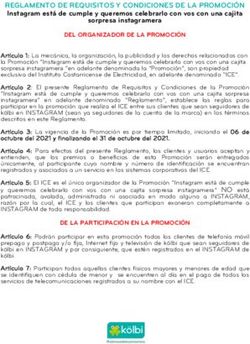 REGLAMENTO DE REQUISITOS Y CONDICIONES DE LA PROMOCIÓN - Kolbi