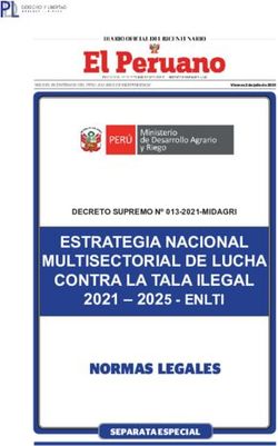 ESTRATEGIA NACIONAL MULTISECTORIAL DE LUCHA CONTRA LA TALA ILEGAL 2021 2025 - ENLTI - Estudio Derecho y Libertad