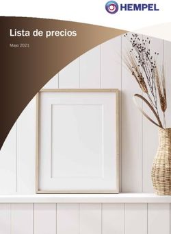 Lista de precios Mayo 2021 - Terza