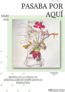 PASABA POR AQU&Iacute; JULIO 2021 - Comunidad de Madrid