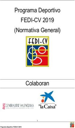 FEDI-CV 2019 Programa Deportivo (Normativa General) - Colaboran