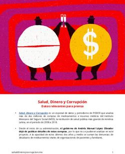 Salud, Dinero y Corrupción - Datos relevantes para prensa - PODER Latam
