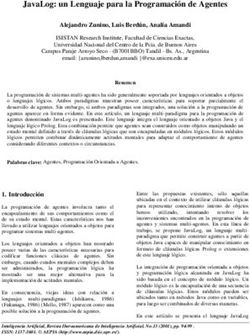 JavaLog: un Lenguaje para la Programación de Agentes