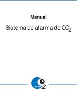 Sistema de alarma de CO 2 - Manual