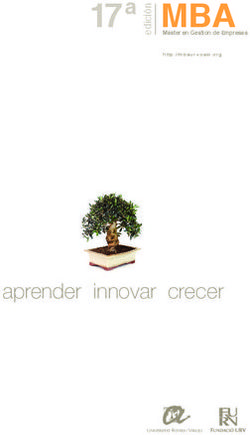 Aprender innovar crecer - 17&ordf; MBAM&aacute;ster en Gesti&oacute;n de Empresas