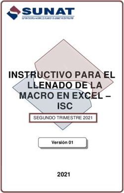INSTRUCTIVO PARA EL LLENADO DE LA MACRO EN EXCEL - ISC - 2021 SEGUNDO TRIMESTRE 2021