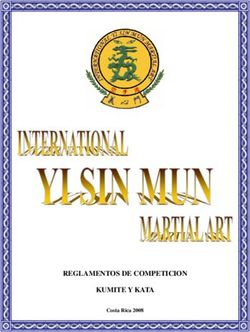 REGLAMENTOS DE COMPETICION KUMITE Y KATA - Costa Rica 2008