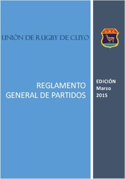 UNIÓN DE RUGBY DE CUYO - REGLAMENTO GENERAL DE PARTIDOS EDICIÓN Marzo 2015 - rugbydecuyo