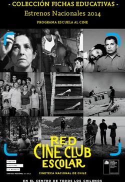 COLECCIÓN FICHAS EDUCATIVAS - Estrenos Nacionales 2014 Programa EscuEla al cinE