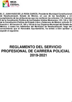 REGLAMENTO DEL SERVICIO PROFESIONAL DE CARRERA POLICIAL