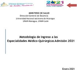 Metodolog&iacute;a de Ingreso a las Especialidades M&eacute;dico-Quir&uacute;rgicas Admisi&oacute;n 2021 - MINISTERIO DE SALUD