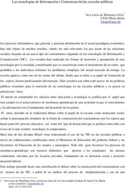 Las tecnolog&iacute;as de Informaci&oacute;n e Comunicaci&oacute;n las escuelas p&uacute;blicas