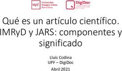 QU&Eacute; ES UN ART&Iacute;CULO CIENT&Iacute;FICO. IMRYD Y JARS: COMPONENTES Y SIGNIFICADO - LLU&Iacute;S CODINA UPF - DIGIDOC ABRIL 2021 - LLU&Iacute;S CODINA