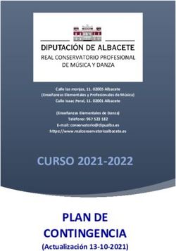 PLAN DE CONTINGENCIA (Actualización 13-10-2021)