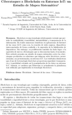 CIBERATAQUES A BLOCKCHAIN EN ENTORNOS IOT: UN ESTUDIO DE MAPEO SISTEM ATICO - SISTEDES ...