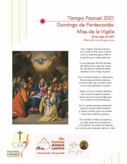 Tiempo Pascual 2021 Domingo de Pentecostés: Misa de la Vigilia