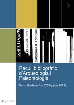 Recull bibliogràfic d'Arqueologia i Paleontologia - Núm. 89 (desembre 2021-gener 2022)