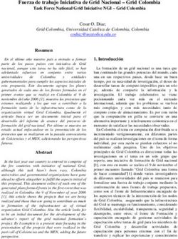 Fuerza de trabajo Iniciativa de Grid Nacional - Grid Colombia
