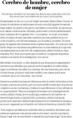 Cerebro de hombre, cerebro de mujer