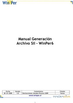 MANUAL GENERACIÓN ARCHIVO SII - WINPER6 - FECHA