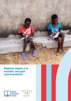 Regreso seguro a la escuela: una guía para la práctica - Global Education - Unesco