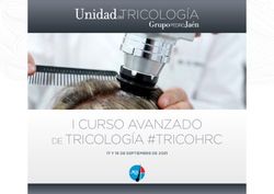 I CURSO AVANZADO DE TRICOLOG&Iacute;A #TRICOHRC - 17 y 18 DE SEPTIEMBRE DE 2021 - Sergio ...