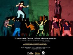 El Instituto de Cultura, Turismo y Arte de Mazatlán - Delfos Danza Contemporánea
