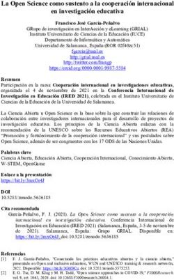 La Open Science como sustento a la cooperaci&oacute;n internacional en investigaci&oacute;n educativa