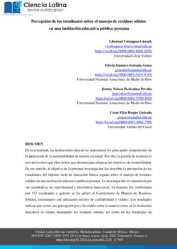 Percepci&oacute;n de los estudiantes sobre el manejo de residuos s&oacute;lidos en una instituci&oacute;n educativa p&uacute;blica peruana