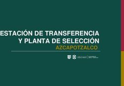 ESTACIÓN DE TRANSFERENCIA Y PLANTA DE SELECCIÓN - AZCAPOTZALCO - Secretaría de ...