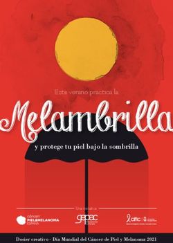 Y protege tu piel bajo la sombrilla - Dosier creativo - Día Mundial del Cáncer de Piel y Melanoma 2021 - AEDV