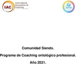 Comunidad Siendo. Programa de Coaching ontológico profesional. Año 2021.