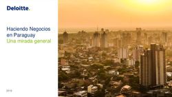 Haciendo Negocios en Paraguay Una mirada general - Iberglobal
