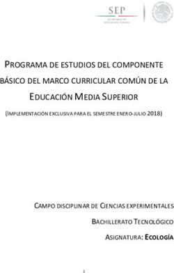 EDUCACI&Oacute;N MEDIA SUPERIOR - PROGRAMA DE ESTUDIOS DEL COMPONENTE B&Aacute;SICO DEL MARCO CURRICULAR COM&Uacute;N DE LA