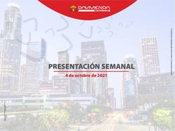 PRESENTACI&Oacute;N SEMANAL 4 de octubre de 2021