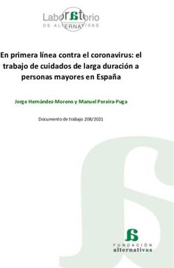 En primera l&iacute;nea contra el coronavirus: el trabajo de cuidados de larga duraci&oacute;n a personas mayores en Espa&ntilde;a - Jorge Hern&aacute;ndez-Moreno y Manuel ...