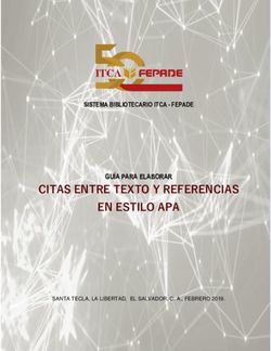CITAS ENTRE TEXTO Y REFERENCIAS EN ESTILO APA - GU&Iacute;A PARA ELABORAR SISTEMA BIBLIOTECARIO ITCA - FEPADE - ITCA Fepade