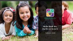 Solicitud de Aplicaciones - Febrero 2020 - Oregon Early Learning Division